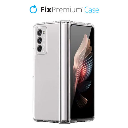 FixPremium - Silikonska maska za Samsung Galaxy Z Fold 2, prozirna