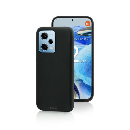 Fonex - TPU maska za Xiaomi Redmi Note 12 Pro, crna