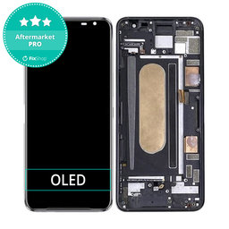 Asus ROG Phone 3 ZS661KS - LCD zaslon + steklo na dotik + okvir (Black Glare) OLED