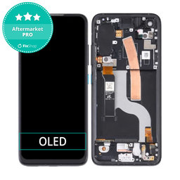 Asus Zenfone 8 ZS590KS - LCD zaslon + steklo na dotik + okvir (Obsidian Black) OLED