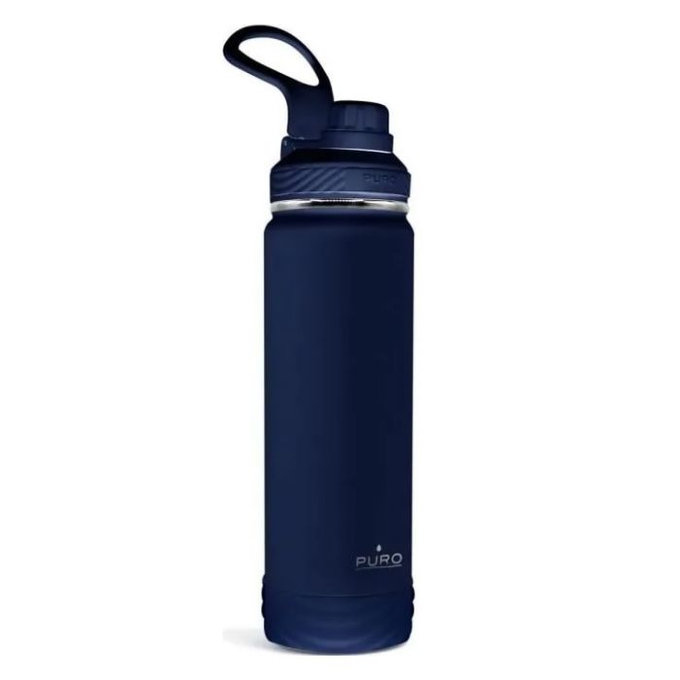PURO - Termo boca OUTDOOR 750ml, tamnoplava