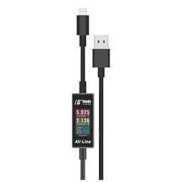 AV-Line - Kabel za punjenje s pametnim otkrivanjem (Lightning - USB-A)