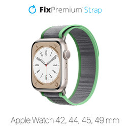FixPremium - Strap Trail Loop za Apple Watch (42, 44, 45 & 49 mm), tirkizna