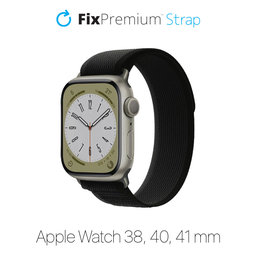 FixPremium - Strap Trail Loop za Apple Watch (38, 40 & 41 mm), crna