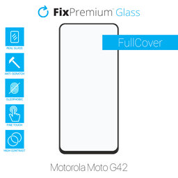 FixPremium FullCover Glass - Kaljeno staklo za Motorola Moto G42