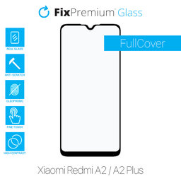 FixPremium FullCover Glass - Kaljeno staklo za Xiaomi Redmi A2 & A2 Plus