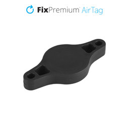FixPremium - Nosač za Apple AirTag za bicikl, crni