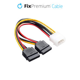 FixPremium - Kabel za napajanje - IDE ATA / 2x SATA