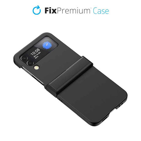 FixPremium - Silikonska maska za Samsung Galaxy Z Flip 4, crna