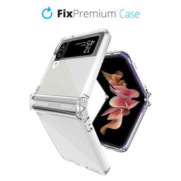 FixPremium - Silikonska maska za Samsung Galaxy Z Flip 4, prozirna