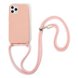 FixPremium - Silicon Case s String for iPhone 11 Pro, pink
