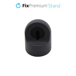 FixPremium - Silikonski stalak za Apple Watch, crni