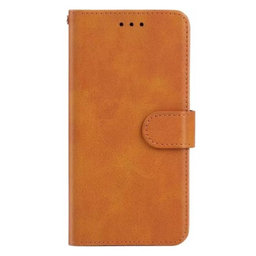 FixPremium - Ovitek Book Wallet za iPhone 12 in 12 Pro, rjav
