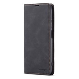 FixPremium - Ovitek Business Wallet za iPhone 12 mini, črn