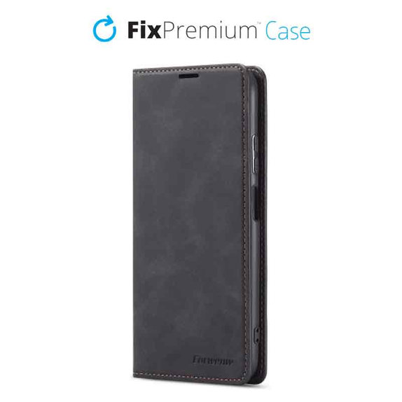 FixPremium - Maska Business Wallet za iPhone 13 Pro Max, crna