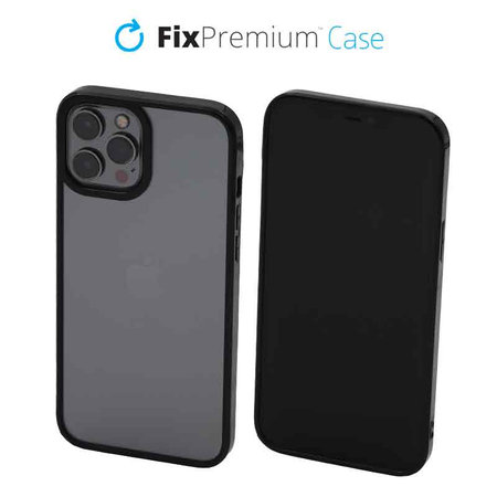 FixPremium - Maska Invisible za iPhone 12 Pro Max, crna