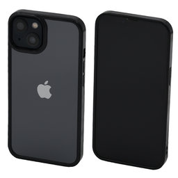 FixPremium - Ovitek Invisible za iPhone 13 in 14, črn