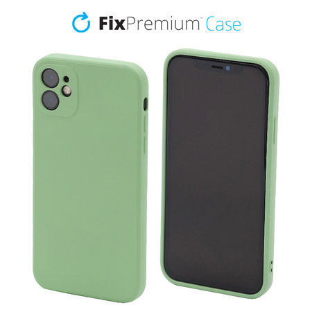 FixPremium - Maska Rubber za iPhone 11, zelena