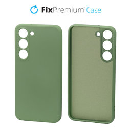 FixPremium - Maska Rubber za Samsung Galaxy S23, zelena