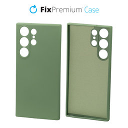 FixPremium - Maska Rubber za Samsung Galaxy S23 Ultra, zelena