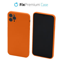 FixPremium - Maska Rubber za iPhone 11 Pro, narančasta