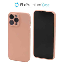 FixPremium - Maska Rubber za iPhone 13 Pro Max, narančasta