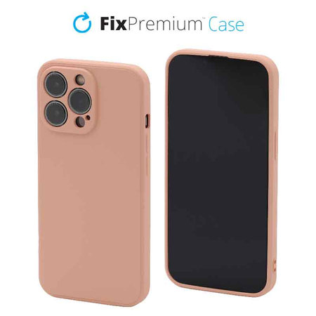 FixPremium - Maska Rubber za iPhone 14 Pro, narančasta