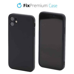 FixPremium - Maska Rubber za iPhone 11, crna