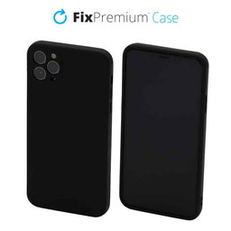 FixPremium - Maska Rubber za iPhone 11 Pro Max, crna