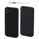 FixPremium - Maska Rubber za iPhone 12 mini, crna