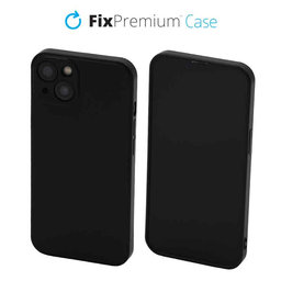 FixPremium - Maska Rubber za iPhone 13 & 14, crna