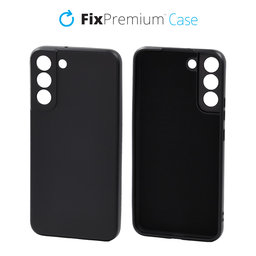 FixPremium - Maska Rubber za Samsung Galaxy S22 Plus, crna