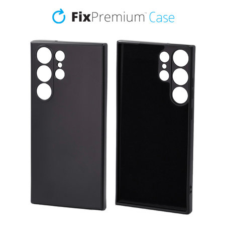 FixPremium - Maska Rubber za Samsung Galaxy S23 Ultra, crna