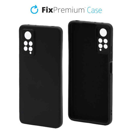 FixPremium - Maska Rubber za Xiaomi Redmi Note 11 Pro, crna