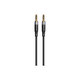 Elough - Jack 3,5 mm / Jack 3,5 mm AUX kabel (2m), crni
