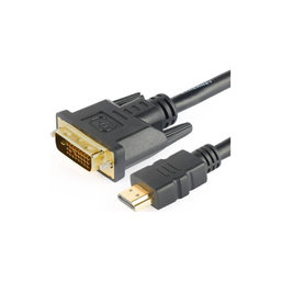 FixPremium - HDMI / DVI kabel (1m), crni