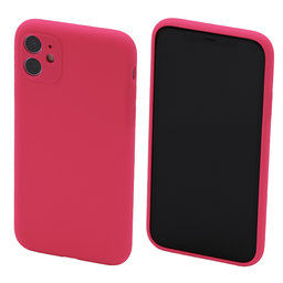 FixPremium - Silikonska maska za iPhone 12, roza