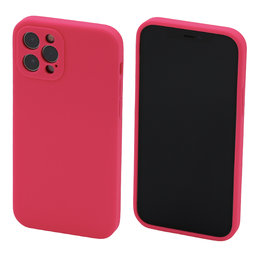 FixPremium - Silikonska maska za iPhone 12 Pro, roza