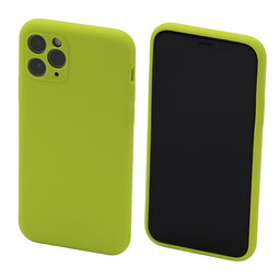 FixPremium - Silikonska maska za iPhone 11 Pro, neon zelena
