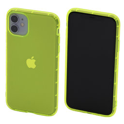 FixPremium - Maska Clear za iPhone 11, žuta