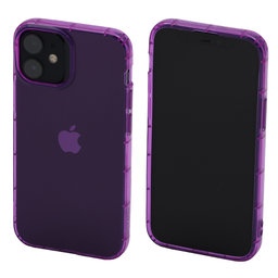 FixPremium - Ovitek Clear za iPhone 13 mini, vijoličen