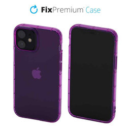 FixPremium - Maska Clear za iPhone 13 mini, ljubičasta