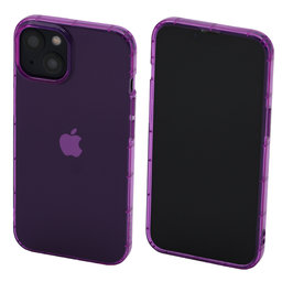 FixPremium - Ovitek Clear za iPhone 13, vijoličen