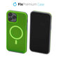 FixPremium - Maska Clear s MagSafe za iPhone 14 Pro Max, neon green