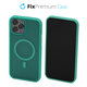FixPremium - Maska Clear s MagSafe za iPhone 13 Pro, mint plava