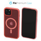 FixPremium - Maska Clear s MagSafe za iPhone 14, peach pink