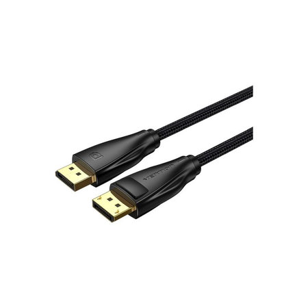 Vention - DisplayPort / DisplayPort kabel, DisplayPort 1.4 (2m), crni