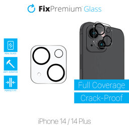 FixPremium Glass - Zaštita leće stražnje kamere za iPhone 14 i 14 Plus