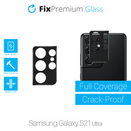 FixPremium Glass - Zaštita leće stražnje kamere za Samsung Galaxy S21 Ultra