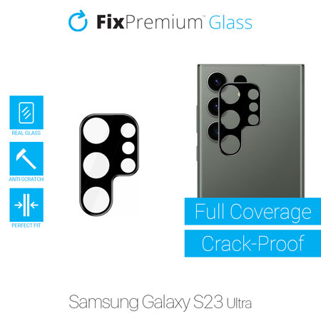 FixPremium Glass - Zaštita leće stražnje kamere za Samsung Galaxy S23 Ultra